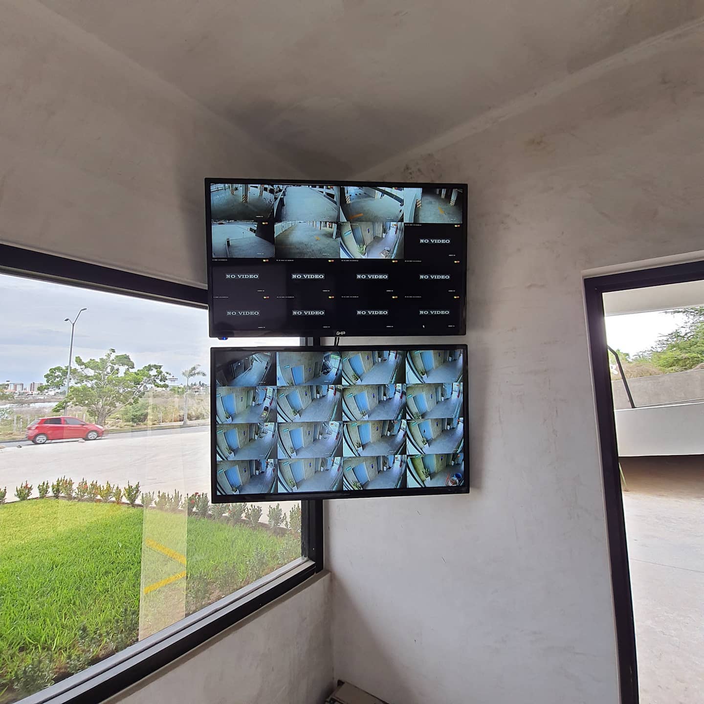 Pantalla de monitoreo para sistema de cámaras de seguridad CCTV